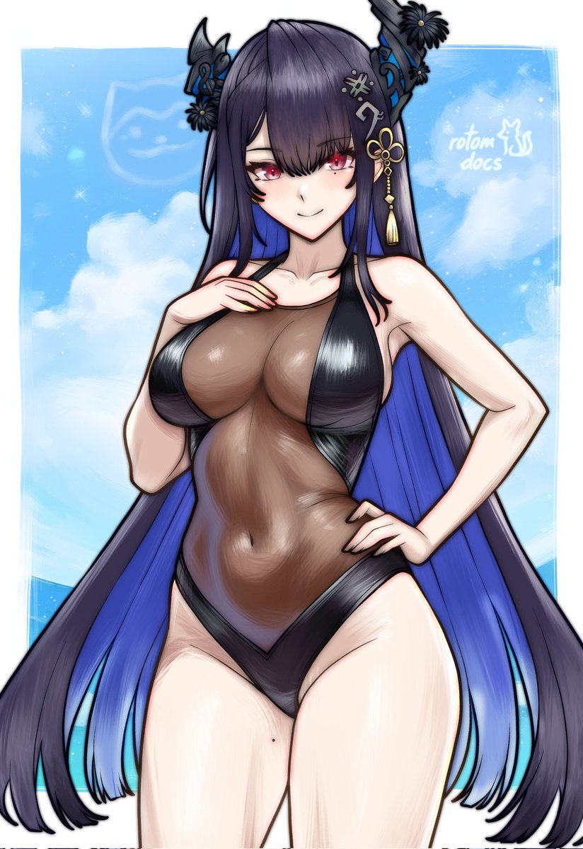 kofi swimsuit request of Nerissa Ravencroft

#RavenCrafts