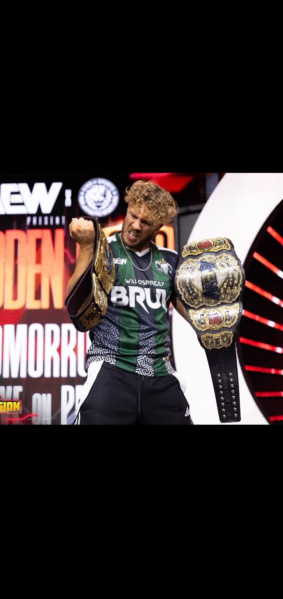 KurtSkocze44714's tweet image. Pinning This Until Will Ospreay Becomes AEW World Champion