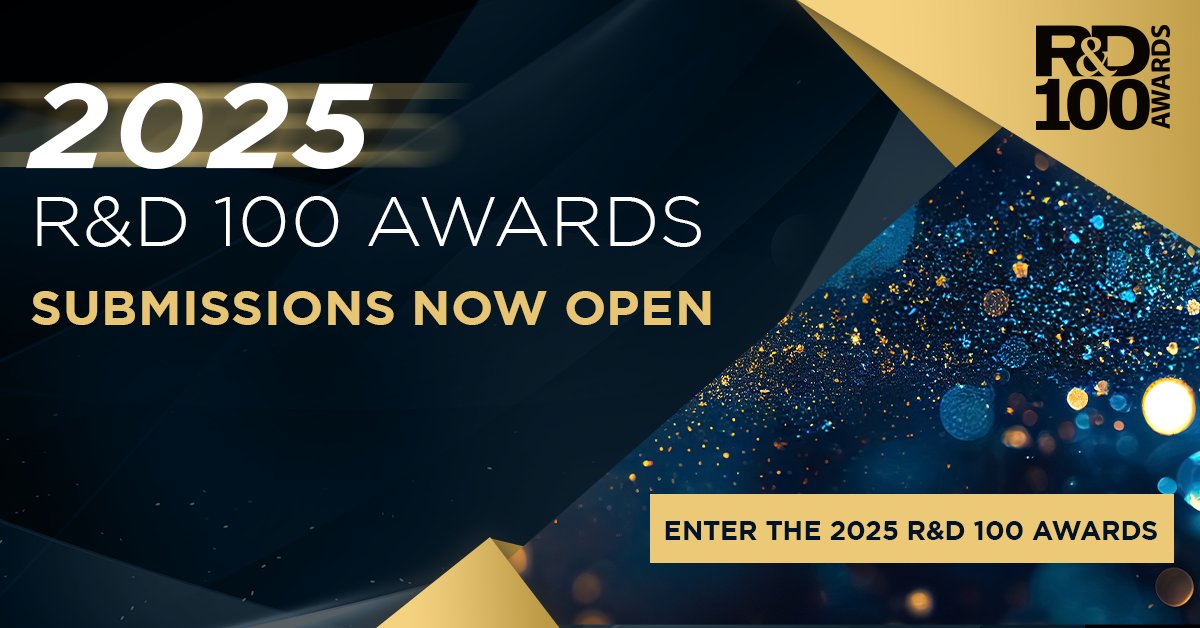 MassDevice (@massdevice) on Twitter photo The final deadline for the <a href="/RD100Awards/">R&D 100 Awards</a> is quickly approaching! ā³ Donāt miss your chance to be part of the only science and technology awards competition. Submit your entries by June 4th: rdworldonline.com/wp-content/upl⦠The final deadline for the <a href="/RD100Awards/">R&D 100 Awards</a> is quickly approaching! ā³ Donāt miss your chance to be part of the only science and technology awards competition. Submit your entries by June 4th: rdworldonline.com/wp-content/uplā¦