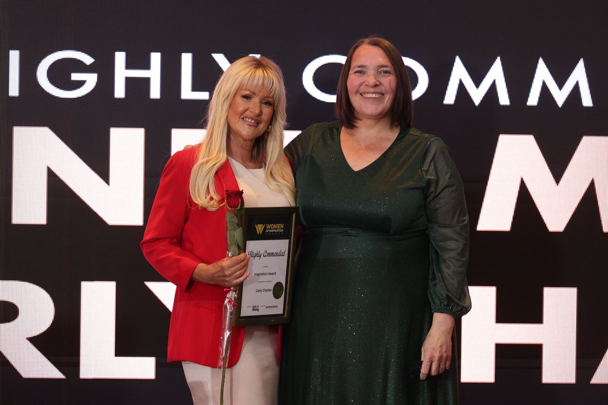 Women of Inspiration Awards 2025
Highly Commended – The Inspiration Award
Carly Charles
In recognition of her unwavering strength, relentless drive, &amp;the powerful example she sets for women everywhere.
“Here’s to strong women: may we know them, may we be them, may we raise them.”