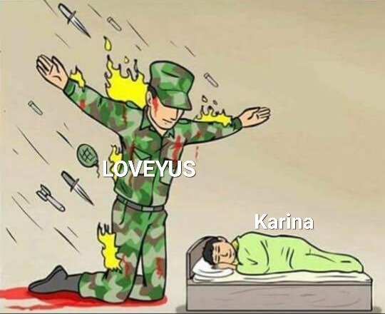 end of 2020 - 2021 -> karina predebut 
2022 -> Girls era 
2023 -> MHA/smear campaign
2024 -> dating news
2025-> red jacket

it was hell for loveyus but its ok i know we can make it through just like we always do 🫂