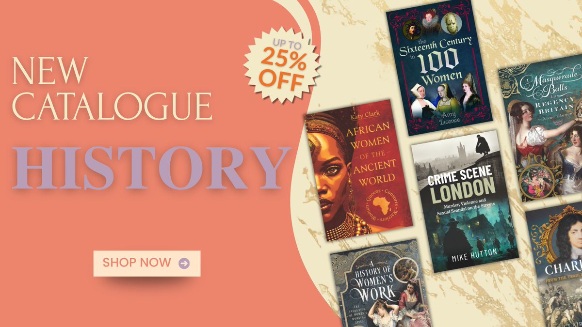ICYMI 📚 The new History catalogue is now live – with up to 25% off RRPs! 📚

👉 buff.ly/AMpQX1e