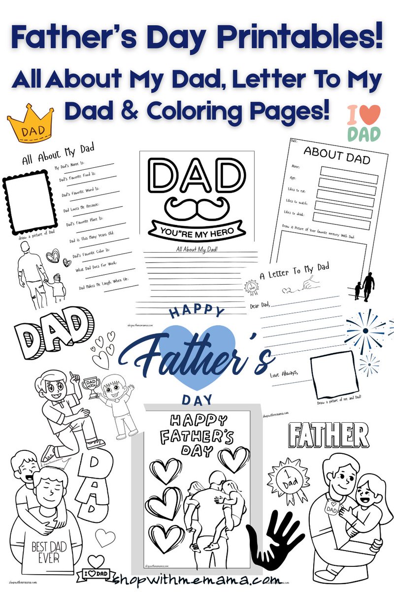 shopwithmemama's tweet photo. Father's Day Poems, Quotes, Coloring Pages, Coupon Books And More! https://t.co/s8md41RUjH #fathersdaygifts #fathersday #fathersdayprintables #happyfathersday #allaboutmydad #lettertomydad #dadprintables #fatherprintables #fathersdayprintable #coloringpages #coloringsheets #couponbooksfordad