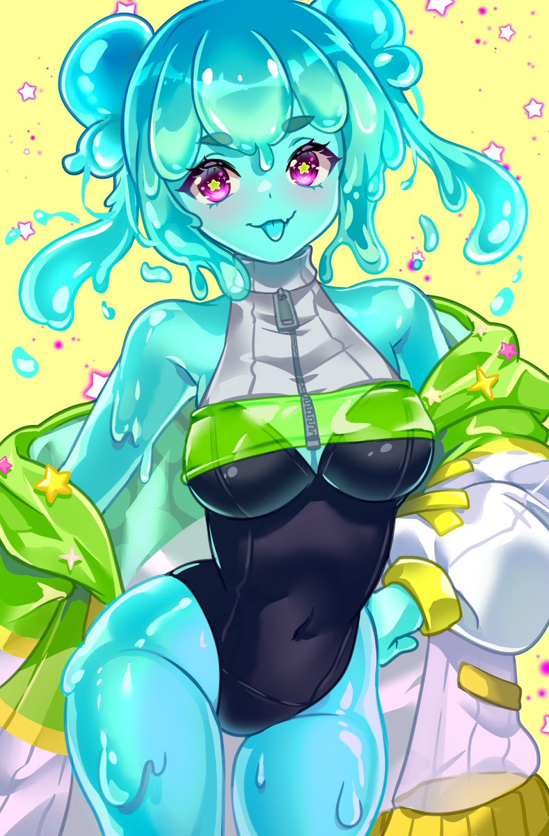 she may be out of this world, but you can get this print at offkai!! 👽🥒#PiaPiArt