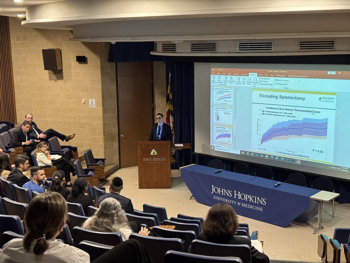 Elliott R Haut, MD, PhD (@elliotthaut) on Twitter photo Lots of impressive research talks by <a href="/hopkinssurgery/">Hopkins Surgery</a> residents.
Strong work from some <a href="/JohnsHopkinsSPH/">Johns Hopkins Bloomberg School of Public Health</a> <a href="/GTPCI/">GTPCI</a> students. <a href="/Natasha_Housh/">Natasha Houshmand, MD</a> Lots of impressive research talks by <a href="/hopkinssurgery/">Hopkins Surgery</a> residents.
Strong work from some <a href="/JohnsHopkinsSPH/">Johns Hopkins Bloomberg School of Public Health</a> <a href="/GTPCI/">GTPCI</a> students. <a href="/Natasha_Housh/">Natasha Houshmand, MD</a>