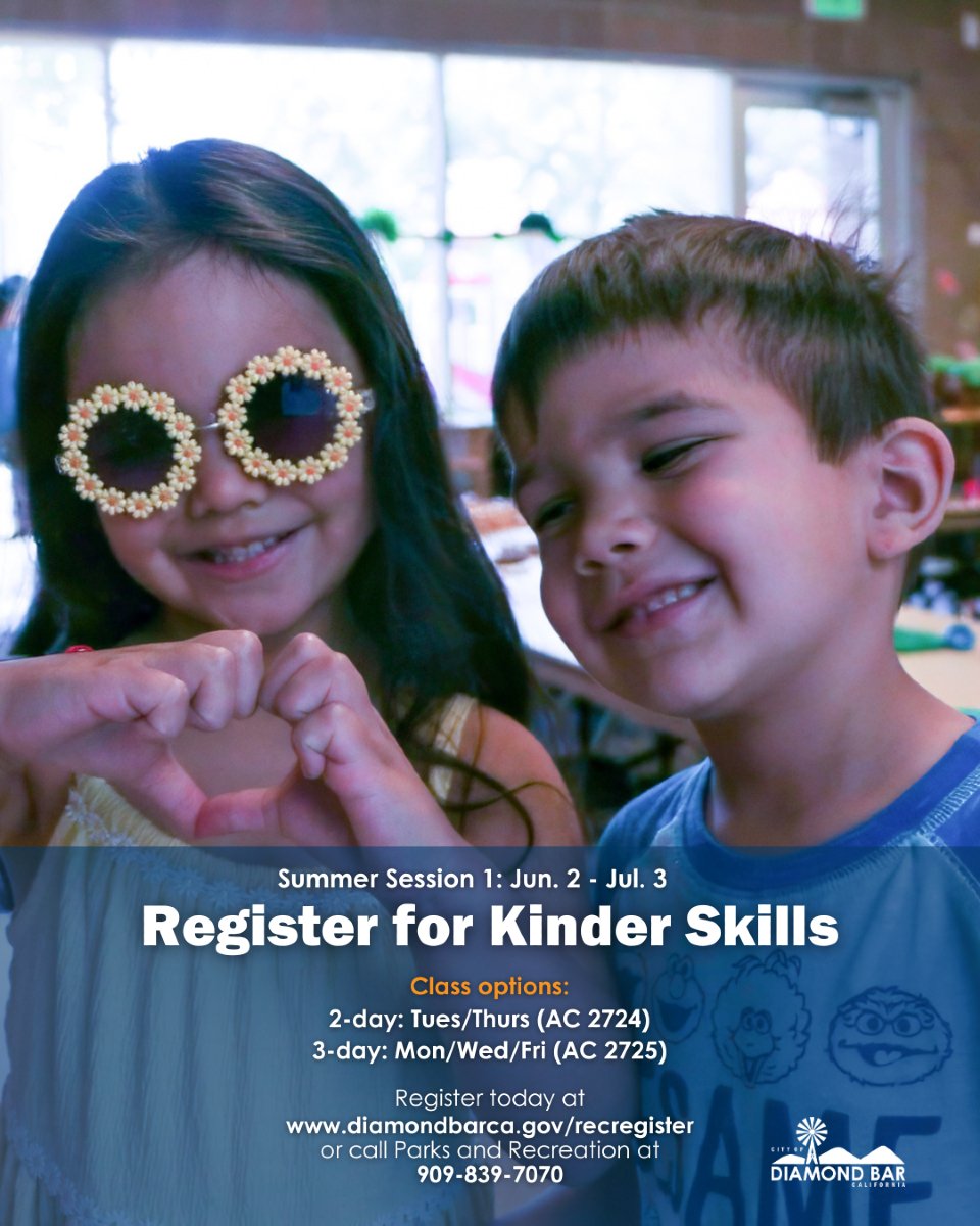 The City's Kinder Skills program builds confidence through hands-on learning for your 3-to-5-year-old!

In Summer Session 1: Chirp, Chirp, It’s a Bird!, your child will explore bird-themed activities while learning letters, numbers, colors, and more.

Kinder skills will help your