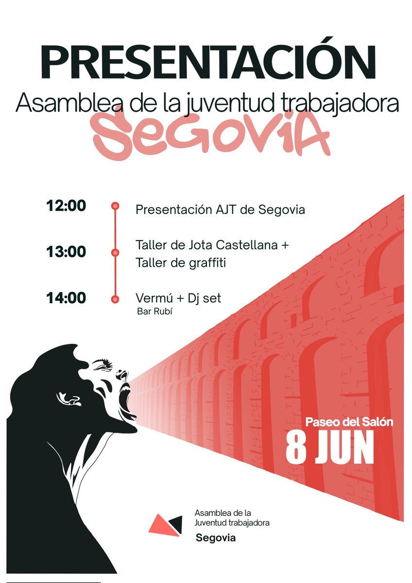Guardaos la fecha, domingo 8 de junio en Segovia!!