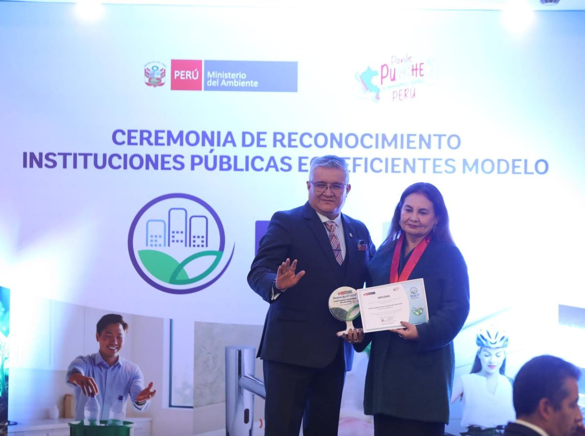 Poder_Judicial_'s tweet photo. #Importante. Tres cortes superiores del Poder Judicial son premiadas por el Ministerio de Ambiente por llevar a cabo buenas prácticas en la implementación de medidas de ecoeficiencia. Lugar: Hotel Sonesta, San Isidro.