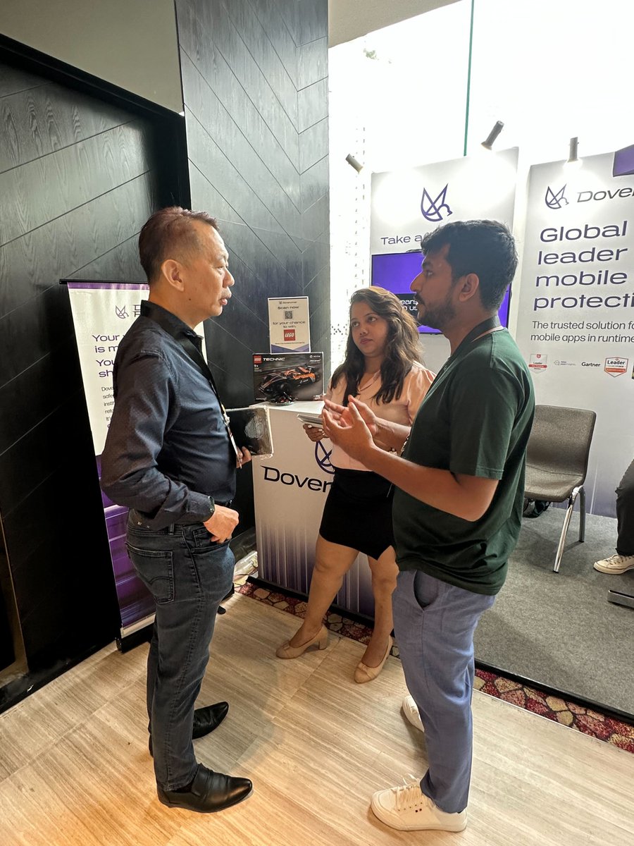 That’s a wrap on Day 2 at CyberSecMY 2025! A big thank you to everyone who stopped by Booth 18B. #CyberSecMY #DoveRunner #CyberSecurity #MobileAppSecurity #FintechSecurity #ZeroTrust #Booth17 #ThankYou #TeamDoveRunner #CISO