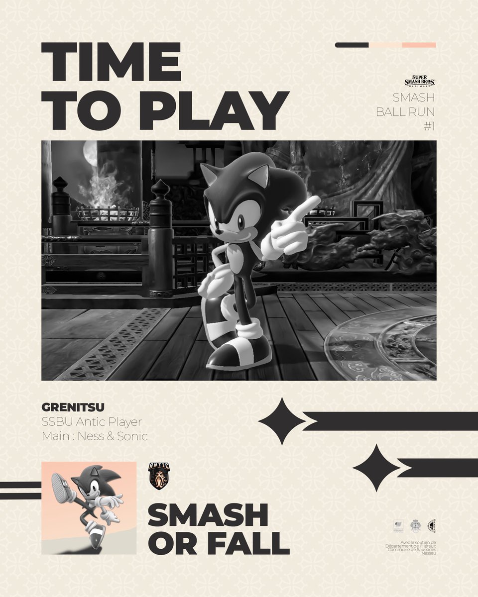 Antic ESC (@anticesport) on Twitter photo ⚫️ SMASH BALL RUN #1
Du SSBU sur notre WebTV pour notre plus grand bonheur avec le tournoi online de <a href="/Grenitsu_ssb/">ATC | Grenitsu</a> 🇫🇷 à 20h00 ! #ATCWIN
👥 <a href="/DorajTv/">Doraj_TV</a> & <a href="/Malbof01/">Malbof🇱🇧🇺🇦</a>
▶️ twitch.tv/anticesc ⚫️ SMASH BALL RUN #1
Du SSBU sur notre WebTV pour notre plus grand bonheur avec le tournoi online de <a href="/Grenitsu_ssb/">ATC | Grenitsu</a> 🇫🇷 à 20h00 ! #ATCWIN
👥 <a href="/DorajTv/">Doraj_TV</a> & <a href="/Malbof01/">Malbof🇱🇧🇺🇦</a>
▶️ twitch.tv/anticesc