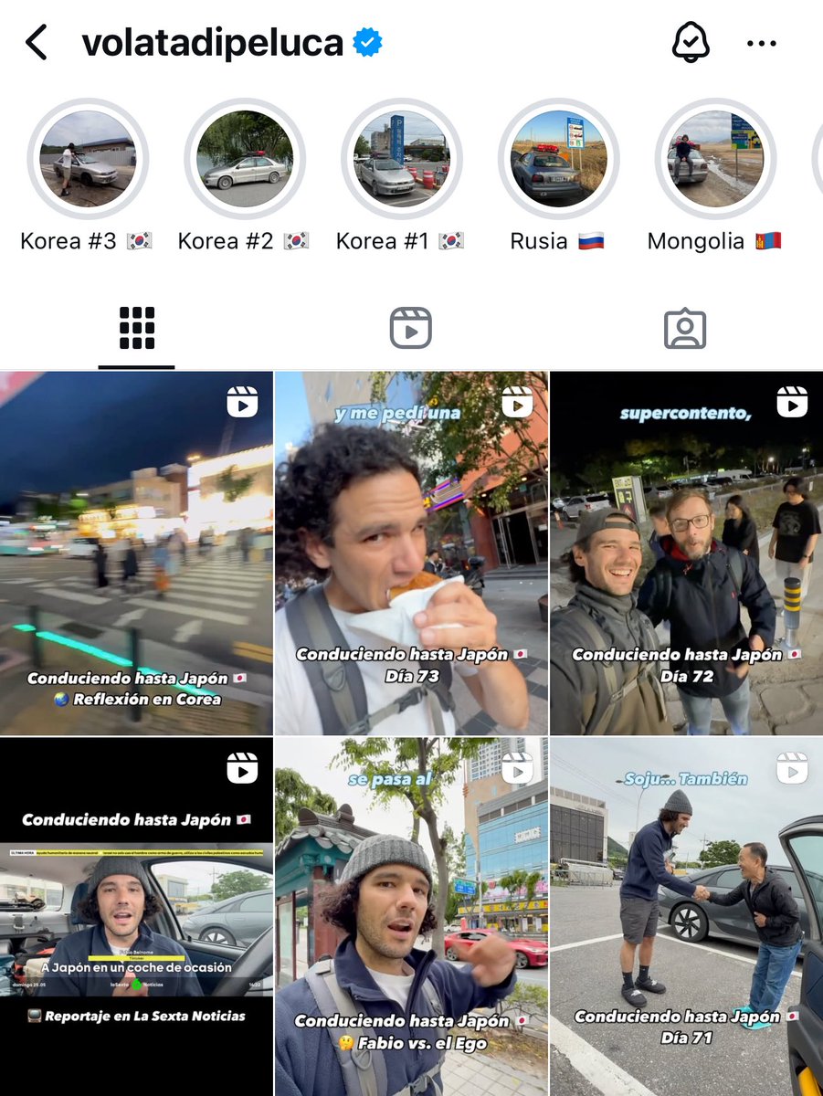 Betty (@bettbals) on Twitter photo Desde hace 2 meses sigo el día a día del mega road trip de Fabio Belnome.
Recorrió 25.000 km desde Barcelona a Japón en un Fiat Marea de 1998 que le costó 900 €, cruzando 22 países. 
Magnífica aventura! Desde hace 2 meses sigo el día a día del mega road trip de Fabio Belnome.
Recorrió 25.000 km desde Barcelona a Japón en un Fiat Marea de 1998 que le costó 900 €, cruzando 22 países. 
Magnífica aventura!