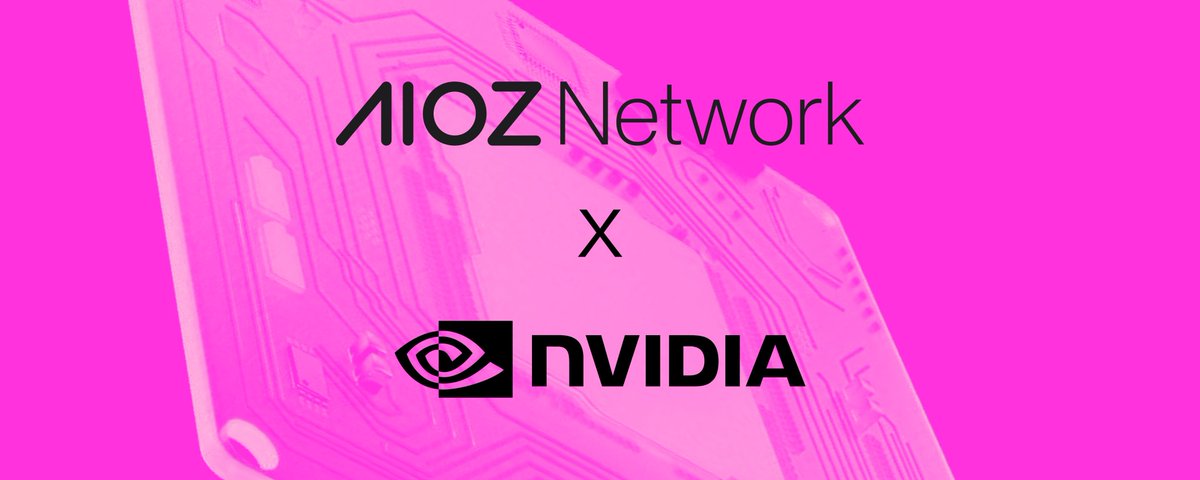 HummingPro's tweet photo. Together with NVIDIA, @AIOZNetwork is shaping the future of AI and decentralized streaming technology.

The synergy brings a collaborative and incentivized AI dApps marketplace to life, pushing boundaries and welcoming new possibilities. Stay tuned for more! https://t.co/hIOWYwSmEP
