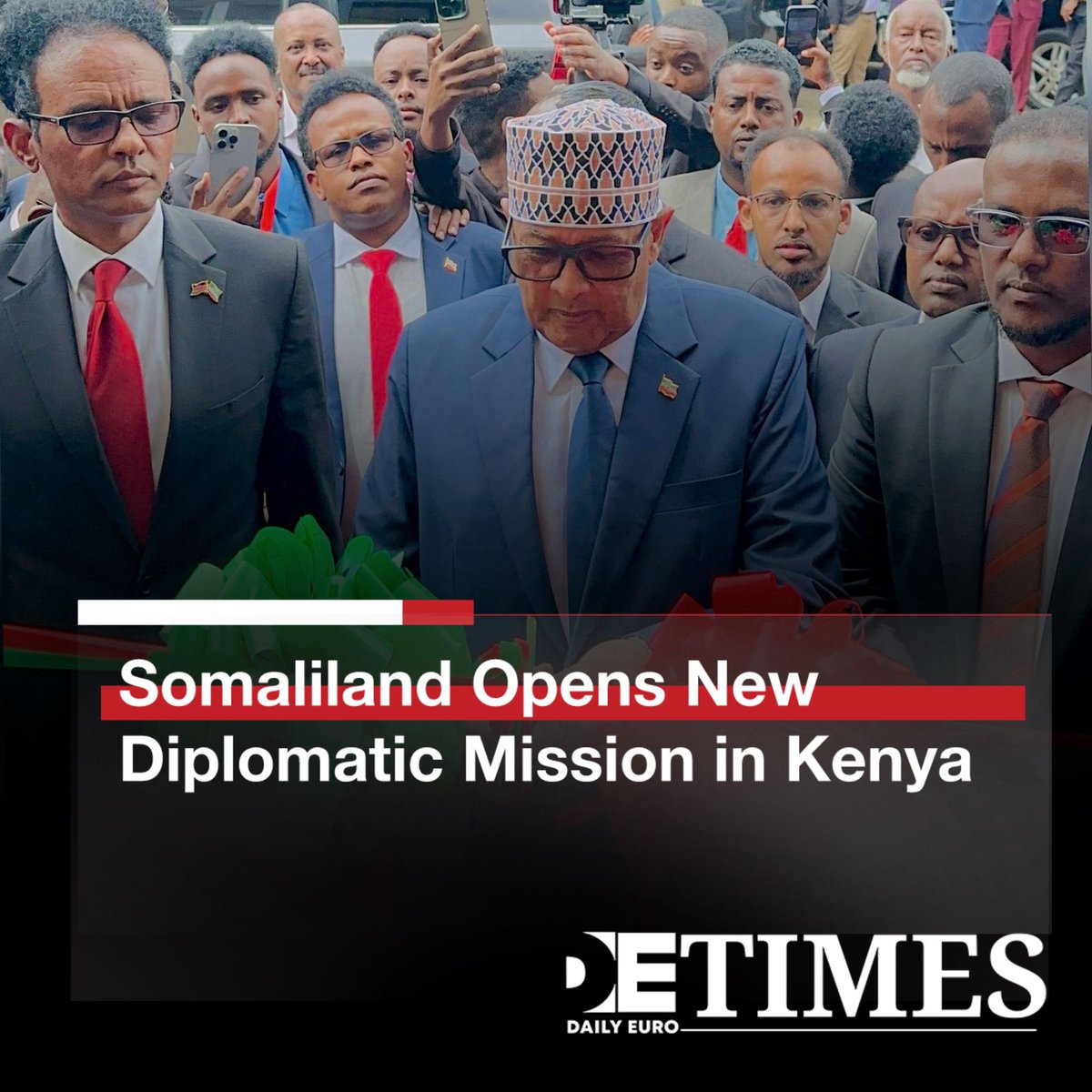 President Cirro Inaugurates Somaliland’s Liaison Office in Nairobi

It’s official - #Somaliland has strengthened its diplomatic footprint in East Africa although with serious questions about Hargeisa’s diplomatic strategy and those advising it’s leadership. 

President