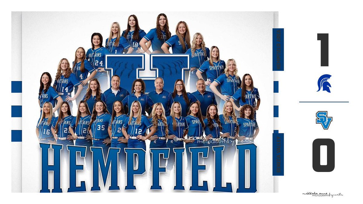 Congratulations to the Hempfield Area Softball team for defeating Seneca Valley, 1-0, and winning the WPIAL Class 6A Championship!