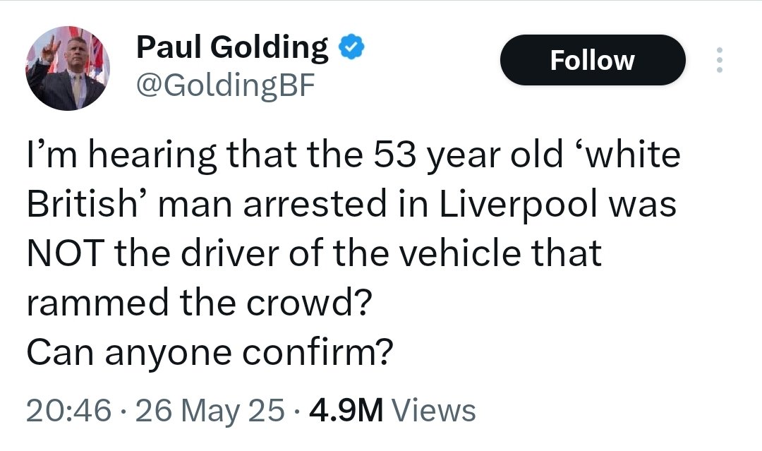 Mukhtar (@i_ammukhtar) on Twitter photo Funny how people like <a href="/GoldingBF/">Paul Golding</a> go quiet all of a sudden when it's been confirmed. Funny how people like <a href="/GoldingBF/">Paul Golding</a> go quiet all of a sudden when it's been confirmed.