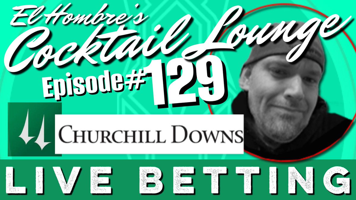 COCKTAIL LOUNGE tonight at <a href="/ChurchillDowns/">Churchill Downs</a> starting at 5:45pm ET, so we will cover the last 3/4 of the races.
youtube.com/live/pLhrI2xLO…