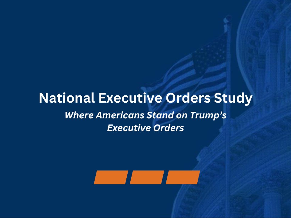 coefficientpoll's tweet image. New Data Release: National Presidential Executive Orders Study
- 72% of Americans support proof of citizenship to vote
- Republicans are more supportive than Democrats to expand IVF access
- Surprising bipartisan consensus on protecting women’s sports & event ticketing reform…