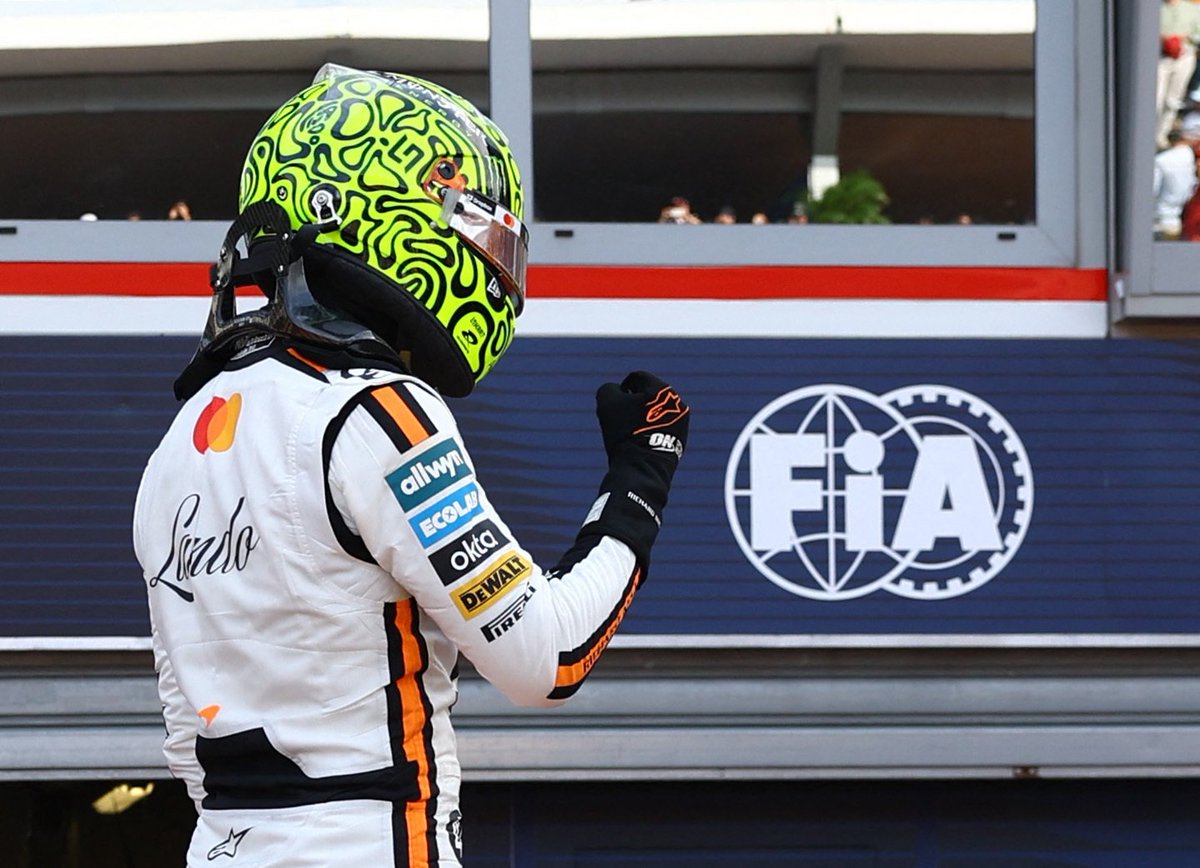 Lando Norris has converted into win his last 3 pole positions

Abu Dhabi 2024
Australia 2025
Monaco 2025