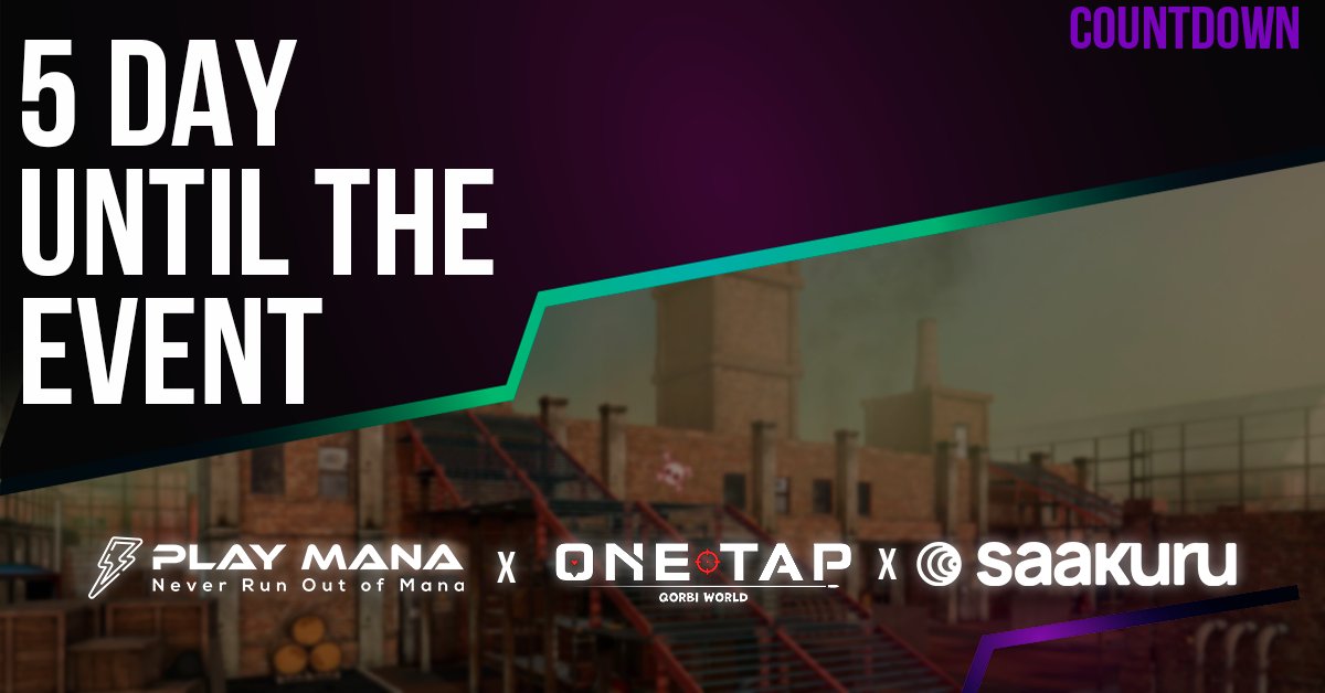 PlayMana (@playmanagg) on Twitter photo The countdown is on, the clock won’t stray, ⏳
Mana is bringing your perfect day. ✨
Just 5 more days, don’t miss the ride,
The wait is short, the thrill is wide! 🔥
<a href="/playonetap/">One Tap ➡️ BETA OPEN⚔️</a> <a href="/saakuru_labs/">Saakuru Protocol 👾</a> The countdown is on, the clock won’t stray, ⏳
Mana is bringing your perfect day. ✨
Just 5 more days, don’t miss the ride,
The wait is short, the thrill is wide! 🔥
<a href="/playonetap/">One Tap ➡️ BETA OPEN⚔️</a> <a href="/saakuru_labs/">Saakuru Protocol 👾</a>