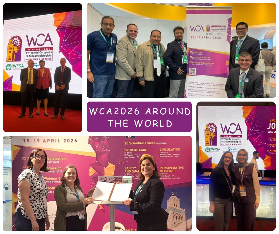 WCA2026 Around the World!

From Lisbon 🇵🇹 to Cancún 🇲🇽, Sinaia 🇷🇴 to Tangier 🇲🇦, and Cairns 🇦🇺 – WCA2026 was on the move this May 🌍

Check out the highlights: wcacongress.org/congress-infor…

#WCA2026 #RoadtoMarrakech