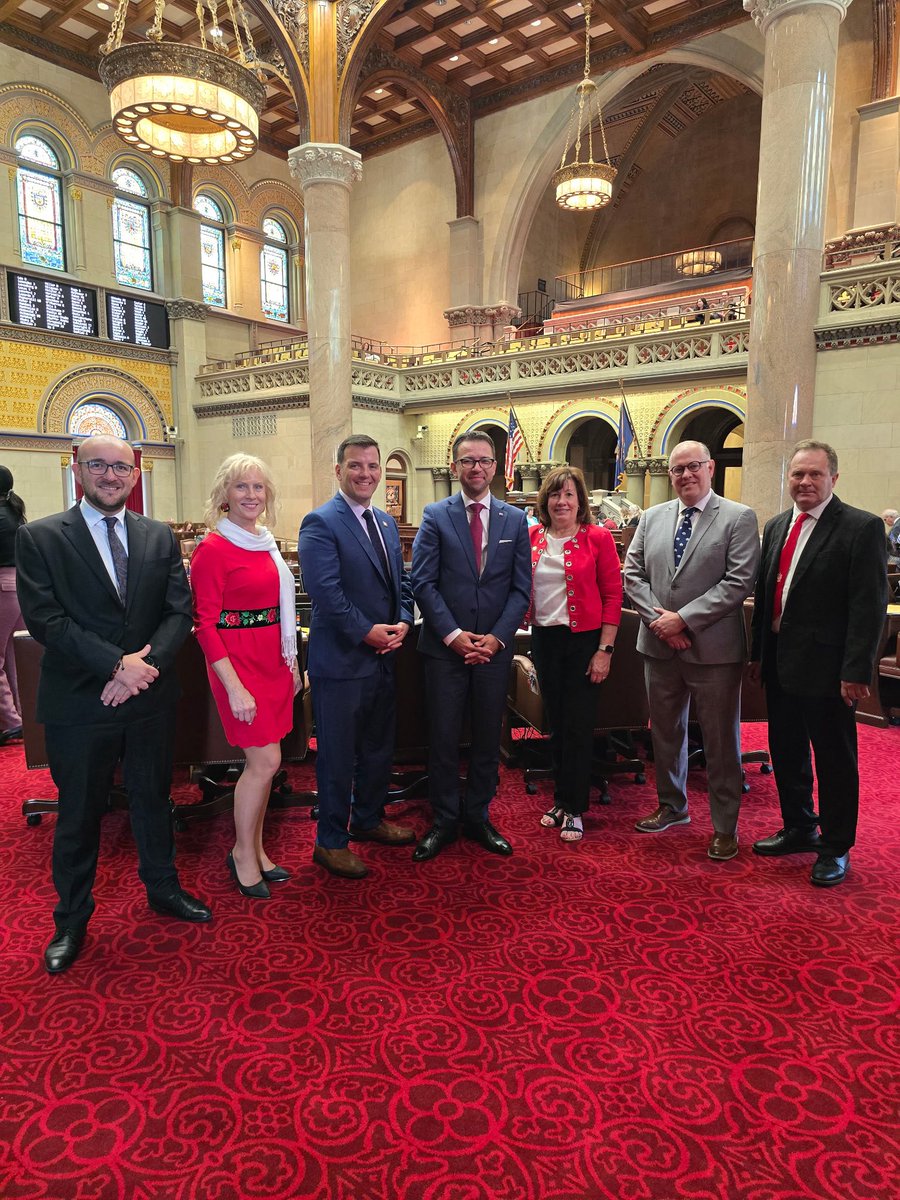Bill Conrad, 140th NYS Assembly (@140thbill) on Twitter photo It's always a special treat to visit with our allies and fellow representatives from around the globe. Yesterday, we welcomed CG Mateusz Sakowicz of the <a href="/PLinNewYork/">Polish Consulate NYC 🇵🇱</a> to the chamber. 🇺🇸🇵🇱 It's always a special treat to visit with our allies and fellow representatives from around the globe. Yesterday, we welcomed CG Mateusz Sakowicz of the <a href="/PLinNewYork/">Polish Consulate NYC 🇵🇱</a> to the chamber. 🇺🇸🇵🇱