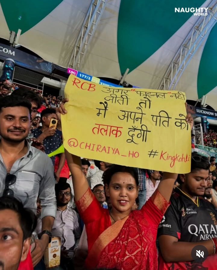 विदेश विद्यार्थी (@videshofficial) on Twitter photo X मित्रो विराट कोहली के लिए न सही इनके लिए ही <a href="/RCBTweets/">Royal Challengers Bengaluru</a> को फाइनल जीतना पड़ेगा
#RCB #IPL25
#IPLFinalticket
#viratkholi
#fansofRCB X मित्रो विराट कोहली के लिए न सही इनके लिए ही <a href="/RCBTweets/">Royal Challengers Bengaluru</a> को फाइनल जीतना पड़ेगा
#RCB #IPL25
#IPLFinalticket
#viratkholi
#fansofRCB