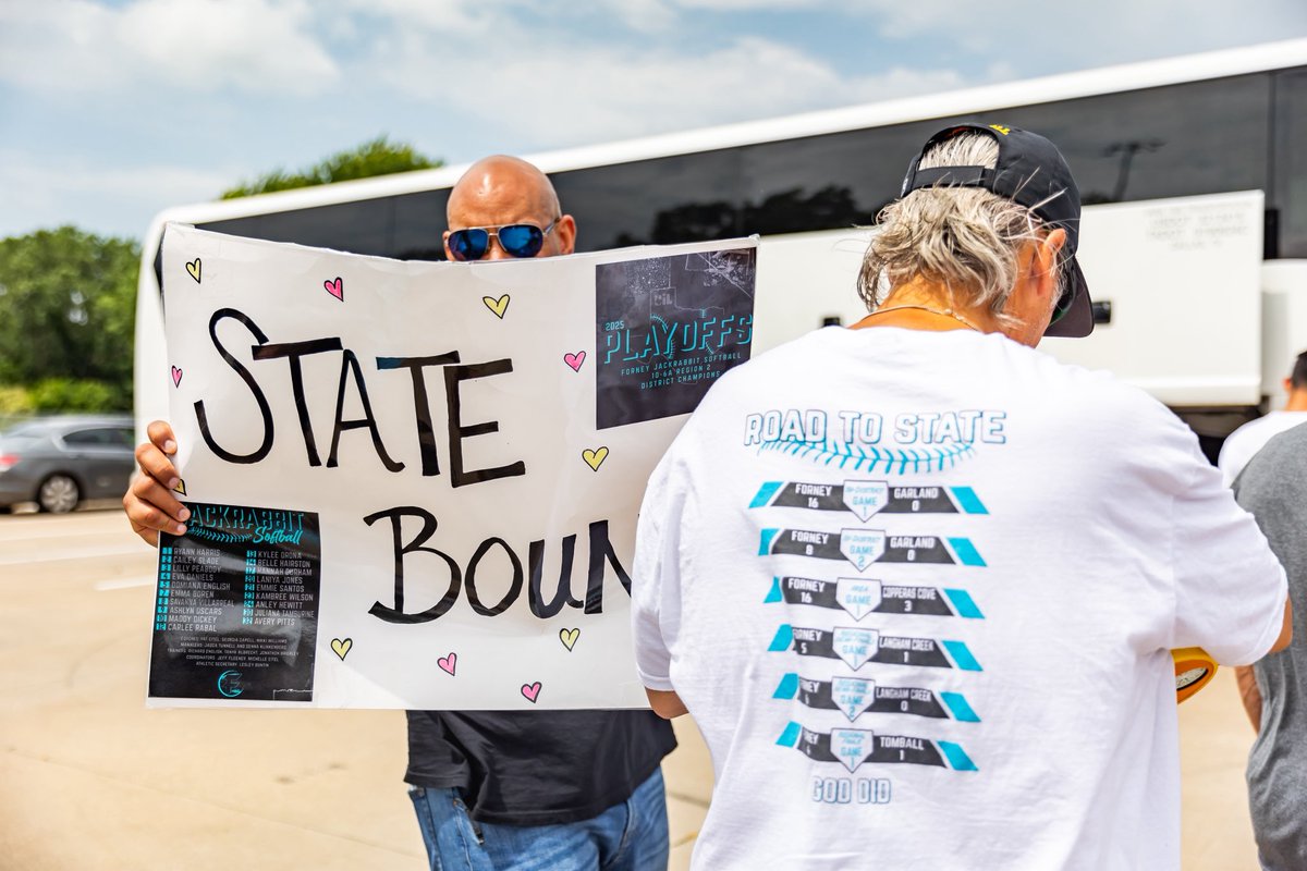Forney softball is headed to Austin!!! 
<a href="/uiltexas/">Texas UIL</a> <a href="/Play4Em/">PlayforEm Foundation</a> #Forney4State