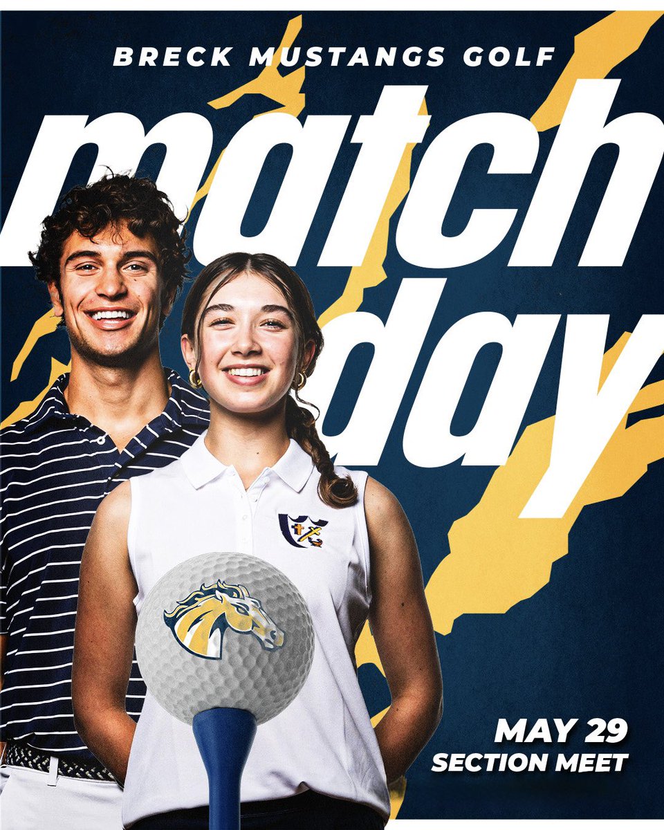 Good luck to #BreckGGOLF and #BreckBGOLF today at Sections!
