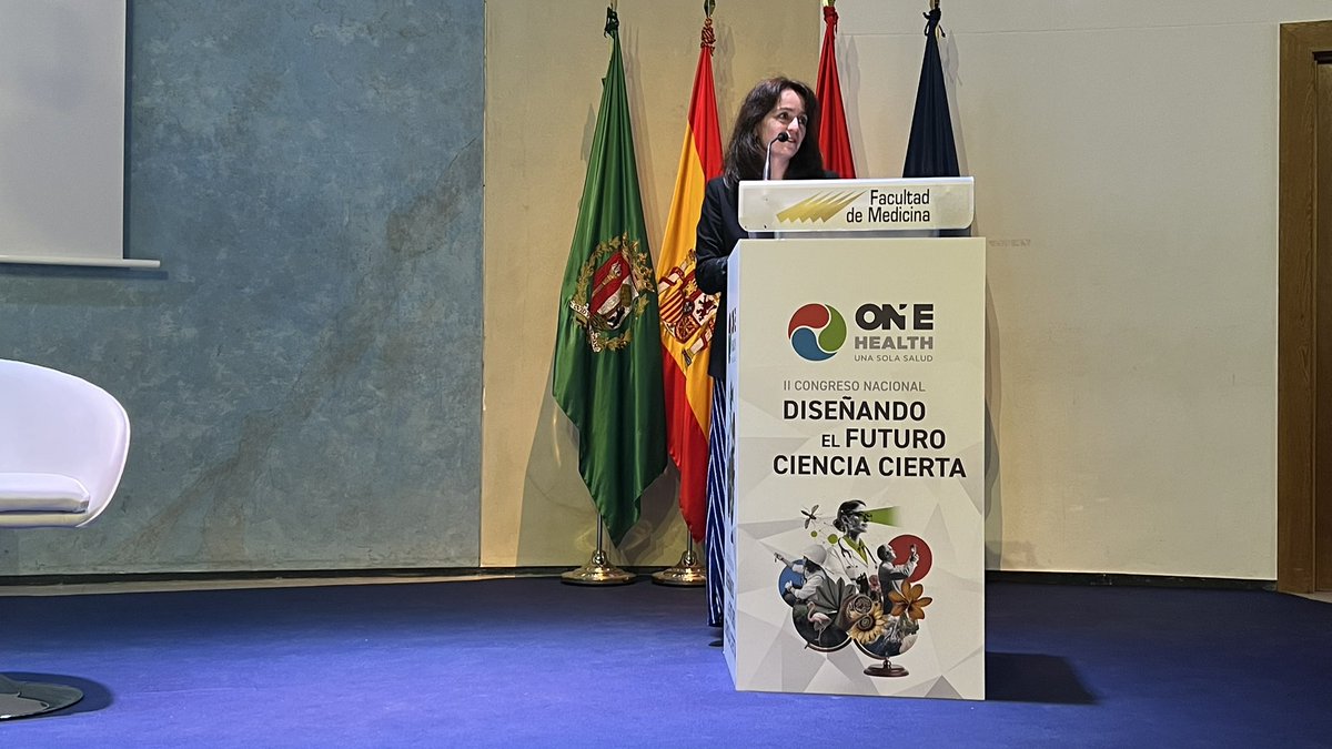 Plat_OneHealth's tweet image. Ana Ramírez de Molina, viceconsejera de Universidades, Investigación y Ciencia de la Consejería de Educación, Ciencia y Universidades de la Comunidad de Madrid, clausura la segunda jornada de esta #iicongresonacionalonehealth