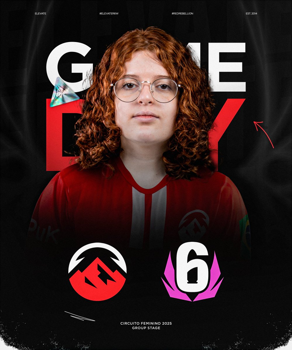 AS CAMPEÃS ESTÃO DE VOLTA! 💪

Hoje começa nossa caminhada na Etapa 2 do Circuito Feminino 2025:

⏰ 19h vs Heartz F/A
⏰ 20h30 vs Jurássicas Team
⏰ 22h vs Six Lovers

Vamos em busca do bi! 🏆

#ElevateR6W | #RedRebellion