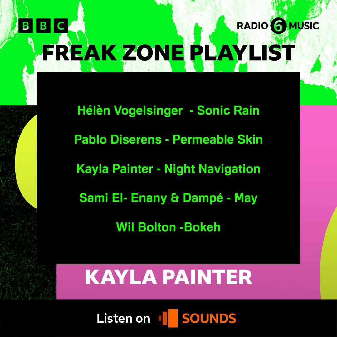 Kayla Painter 💜🌎 (@kaylapainter) on Twitter photo I am still pinching myself seeing my name on the title of a show on 6Music....is this real?!
The listen again to my Freak Zone sounds of nature playlist is here:
bbc.co.uk/programmes/m00…
Feat. <a href="/ClairHotgem/">CLAIR 🎵🍄🌈🌿✨️</a> Patricia Wolf, Wil Bolton.. Happy listening🦉🦇🦔🕷🦤 I am still pinching myself seeing my name on the title of a show on 6Music....is this real?!
The listen again to my Freak Zone sounds of nature playlist is here:
bbc.co.uk/programmes/m00…
Feat. <a href="/ClairHotgem/">CLAIR 🎵🍄🌈🌿✨️</a> Patricia Wolf, Wil Bolton.. Happy listening🦉🦇🦔🕷🦤