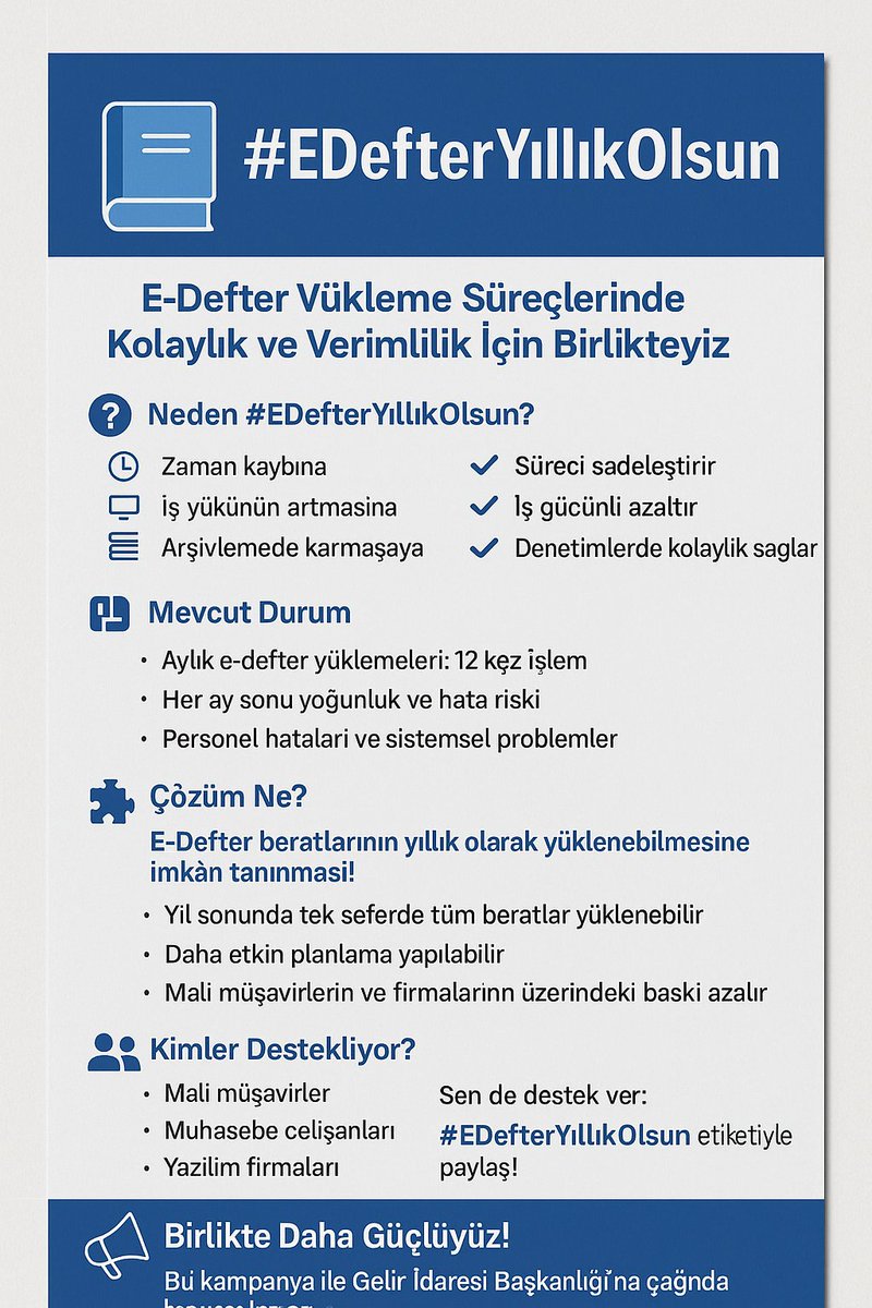 #EDefterYıllıkOlsun