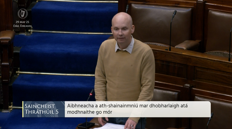 Houses of the Oireachtas - Tithe an Oireachtais (@oireachtasnews) on Twitter photo #Dáil Topical Issue 5: Deputy Paul Murphy <a href="/paulmurphy_TD/">Paul Murphy 🏳️⚧️</a> - To the Minister for Housing, Local Government and Heritage- To discuss redesignation of rivers as heavily modified bodies of water. #SeeForYourself
oir.ie/0a4ff4f #Dáil Topical Issue 5: Deputy Paul Murphy <a href="/paulmurphy_TD/">Paul Murphy 🏳️⚧️</a> - To the Minister for Housing, Local Government and Heritage- To discuss redesignation of rivers as heavily modified bodies of water. #SeeForYourself
oir.ie/0a4ff4f