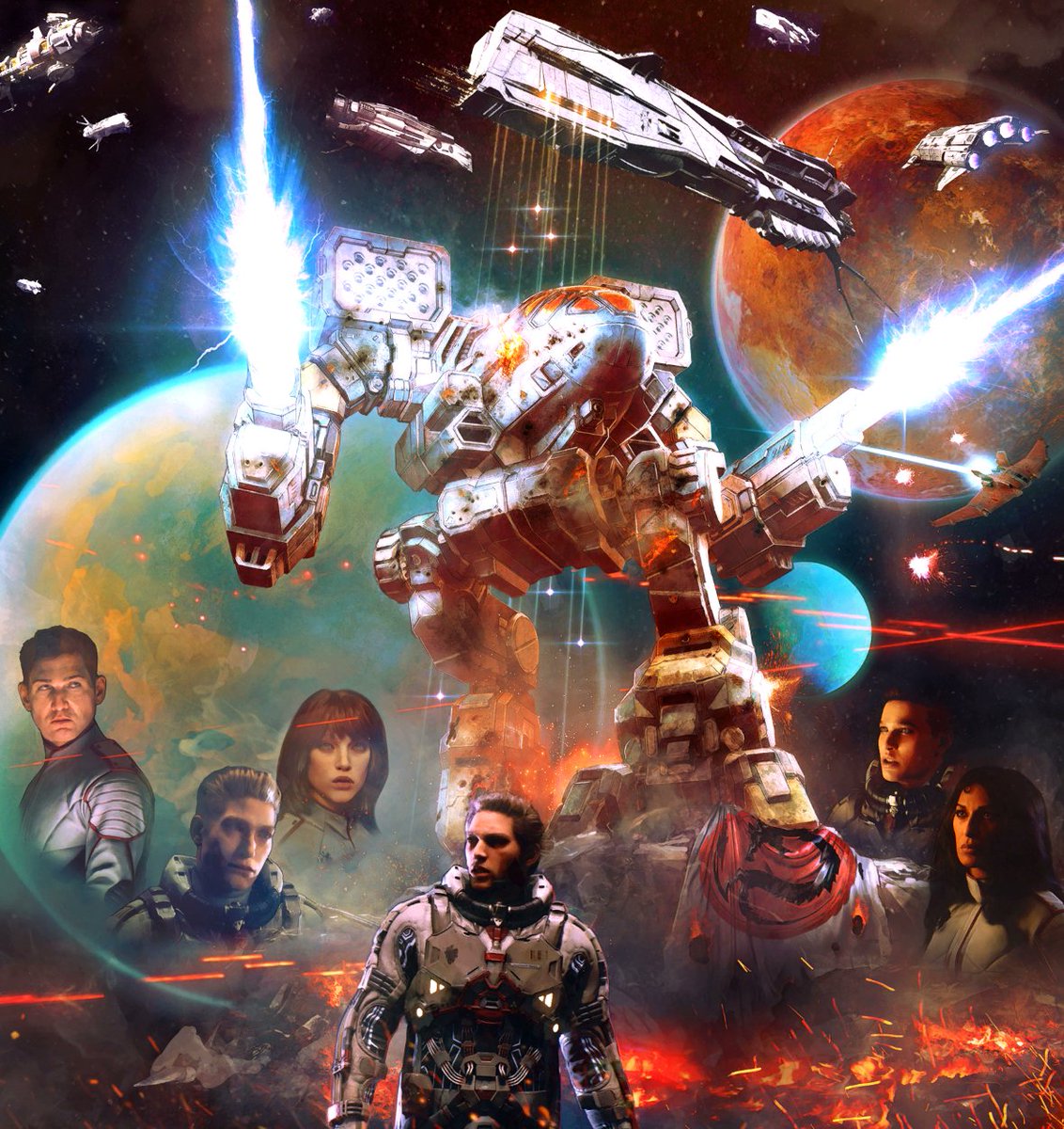 Art of Battletech & Mechwarrior (@artofbattletech) on Twitter photo All right let's do another raffle for <a href="/MW5Clans/">MechWarrior 5 Clans</a>, this time it's 10 Steam keys for the base game thanks to the amazing folks at <a href="/PiranhaGames/">Piranha Games Inc.</a>. To enter, just retweet this post and go follow <a href="/MW5Clans/">MechWarrior 5 Clans</a>. This will be a quick one so the 10 winners will be announced tomorrow already! All right let's do another raffle for <a href="/MW5Clans/">MechWarrior 5 Clans</a>, this time it's 10 Steam keys for the base game thanks to the amazing folks at <a href="/PiranhaGames/">Piranha Games Inc.</a>. To enter, just retweet this post and go follow <a href="/MW5Clans/">MechWarrior 5 Clans</a>. This will be a quick one so the 10 winners will be announced tomorrow already!