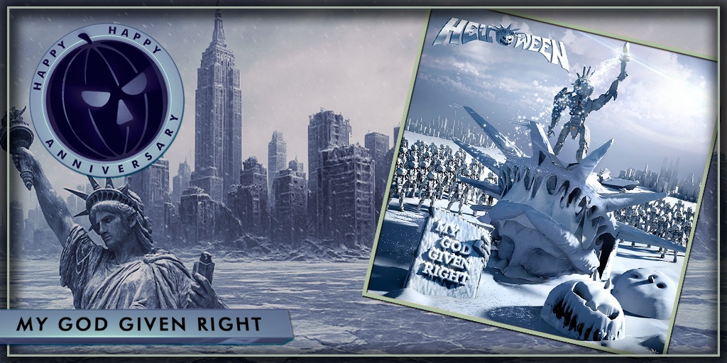 🎉 Happy Happy Anniversary, My God-Given Right!
Released May 29, 2015 - ten years of battles won and heroes made.

Which track still gets you going? Drop your top song from the album below! 🎶

#helloween #mygodgivenright