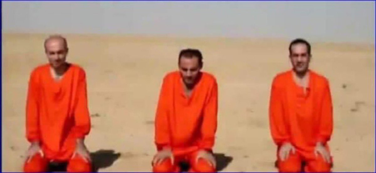 realMaalouf's tweet photo. Remember the 3 Assyrian Christians in Iraq who were beheaded for refusing to convert to Islam, and offered as a human sacrifice on the holiday of Eid al-Adha.

This is what happens to Christians under Sharia. https://t.co/1YYiKazuYO