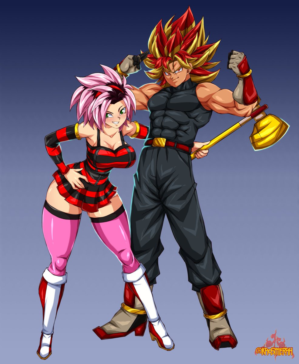 Amira & Neo OC & Concept by @pierceishigami22 《COMMWORK