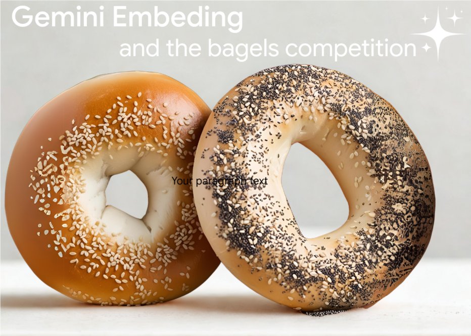 Gleb Otochkin (@sky_vst) on Twitter photo Have you already tried the latest Google Gemini embedding model? It is available in AlloyDB out of the box in the embedding function. Read in the blog how it evaluates New York style vs Montreal bagels.
<a href="/googledevs/">Google for Developers</a> #AlloyDB #AI #Postgres
bit.ly/3ZujIbZ Have you already tried the latest Google Gemini embedding model? It is available in AlloyDB out of the box in the embedding function. Read in the blog how it evaluates New York style vs Montreal bagels.
<a href="/googledevs/">Google for Developers</a> #AlloyDB #AI #Postgres
bit.ly/3ZujIbZ