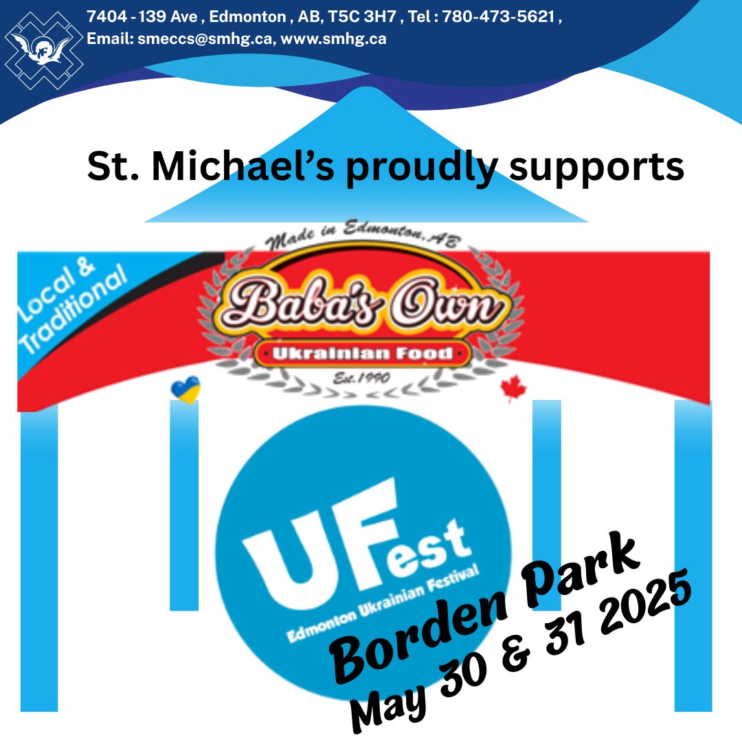 FrontSmhg's tweet image. Savor Baba’s Own Ukrainian dishes one last time! Join us at UFest 2025!
📅 May 30 &amp;amp; 31 2025
📍 Borden Park! Edmonton, Ab
Great Food! Exciting Entertainment! Lots of FUN!

#Yeg #UFestYeg #Fundraising #SeniorCitizen #YegSeniors #YegCommunity #YegEvents #ExploreEdmonton