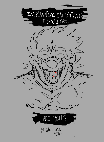 Ultra_Inferno64's tweet photo. Some Martyr junk I made while chatting with @fauslayer about him and Misfortune https://t.co/sK7ptG1wRR
