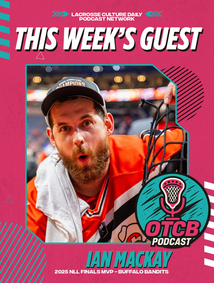 OTCBPodcast (@otcb_podcast) on Twitter photo Tomorrow on the pod-
It's the Buffalo Army Knife and #NLLFinals MVP <a href="/IanMacKay_94/">Ian MacKay</a> from the Back 2 Back 2 Back Champion <a href="/NLLBandits/">Buffalo Bandits</a>.
Subscribe now so you don't miss the drop.
<a href="/LaxCulturedaily/">Lacrosse Culture Daily</a> Tomorrow on the pod-
It's the Buffalo Army Knife and #NLLFinals MVP <a href="/IanMacKay_94/">Ian MacKay</a> from the Back 2 Back 2 Back Champion <a href="/NLLBandits/">Buffalo Bandits</a>.
Subscribe now so you don't miss the drop.
<a href="/LaxCulturedaily/">Lacrosse Culture Daily</a>