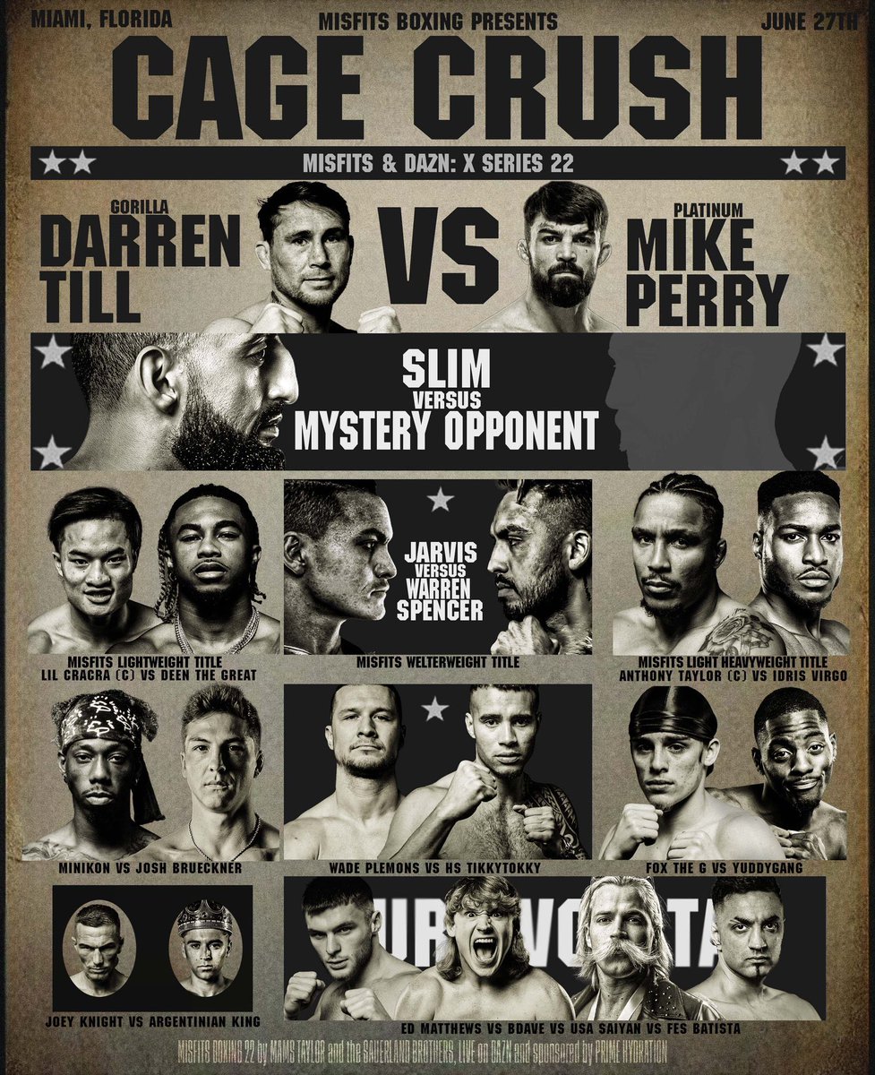 Cage Crush: Miami - Darren Till vs Mike Perry