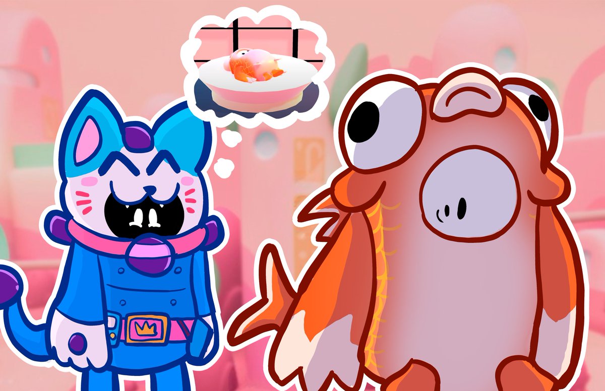 MercuryDrawz's tweet photo. 🐟

#fallguysart #fallguys https://t.co/RoJq43UDuK