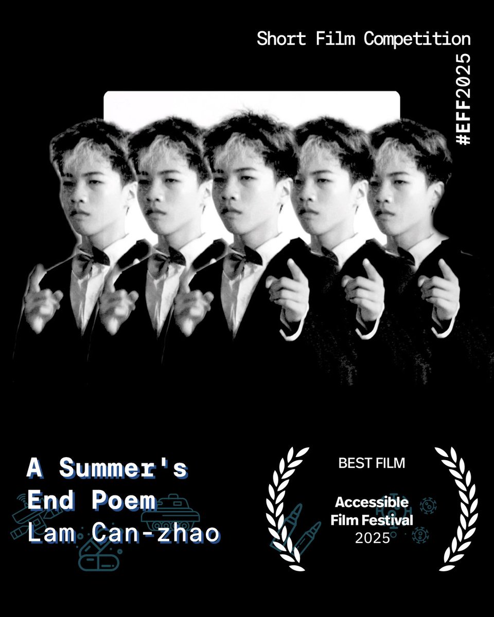 #EngelsizFilmlerFestivali 2025 ödülleri sahiplerini buluyor.

#EFF2025 Kısa Film Yarışması - En İyi Film: BİR YAZ SONU ŞİİRİ (Yönetmen: Lam Can-zhao)

🎬🎥

Short Film Competition - Best Film: A SUMMER’S END POEM (Director: Lam Can-zhao)