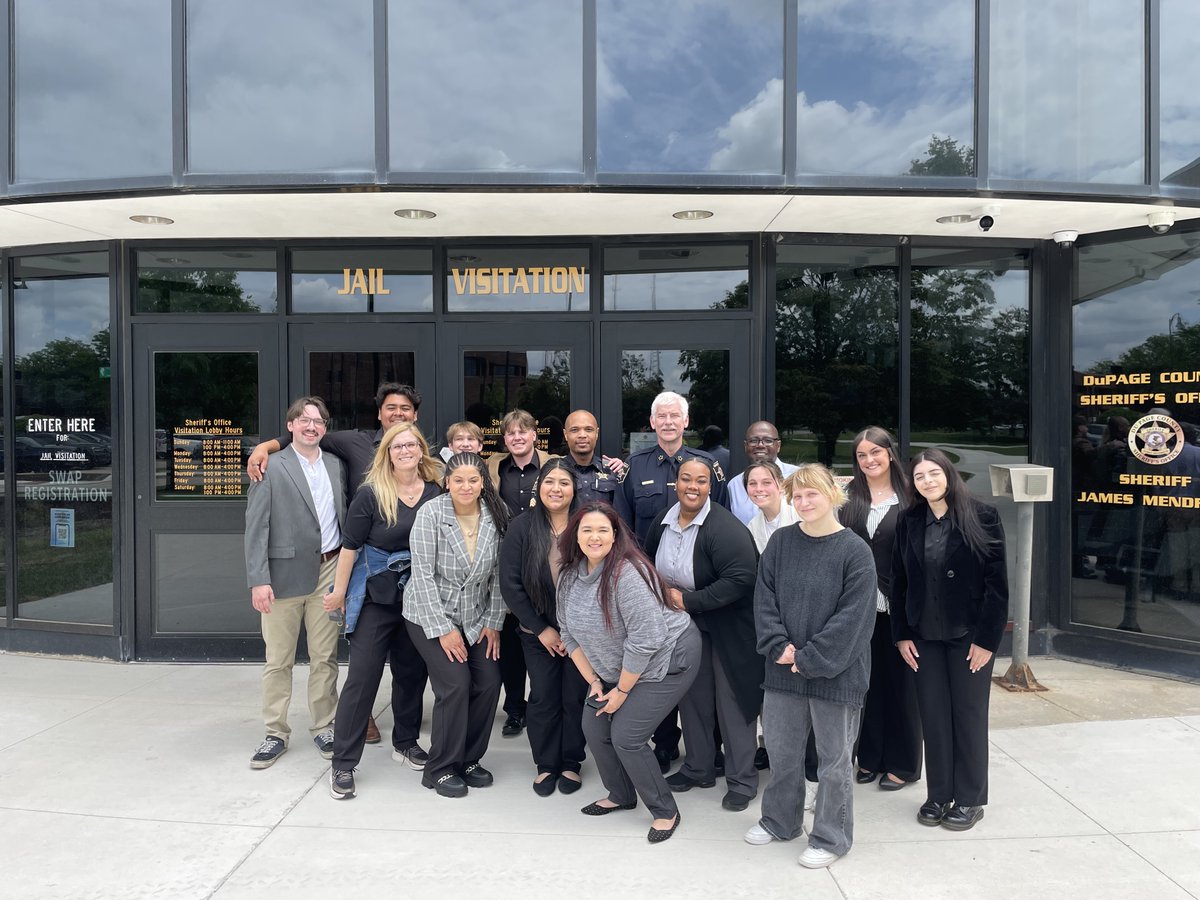 DCSO gives tour of Correctional Facility to College of DuPage Global Justice class ocv.im/Uyt9nQJ