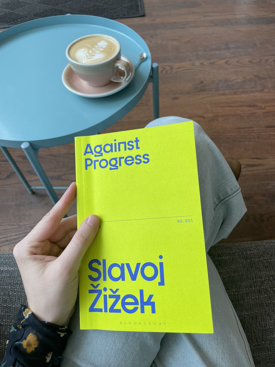 Digging into this one today ☕️

‘Against Progress’ by Slavoj Žižek (2025)