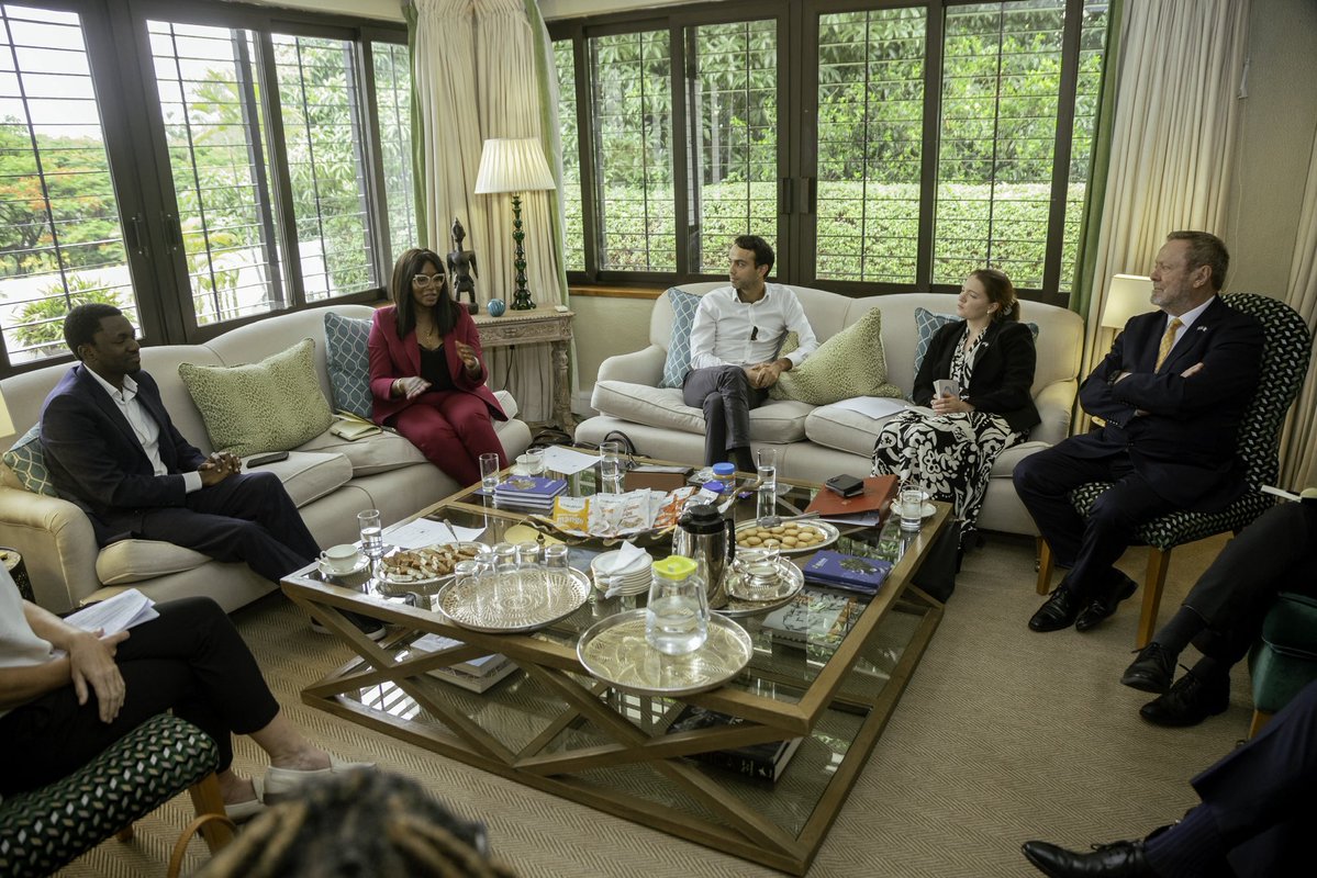 Collins of Highbury (@lord_collins) on Twitter photo The UK wants to build long-term, mutually beneficial partnerships that drive growth.
Good discussion with Nigerian business leaders on deepening ๐ฌ๐ง and ๐ณ๐ฌ trade and investment ties and unlocking new opportunities for both our countries.
#GrowUKNG ๐ฌ๐ง๐ค๐ณ๐ฌ
#GoFarGoTogether๐ฌ๐ง๐ค๐ณ๐ฌ The UK wants to build long-term, mutually beneficial partnerships that drive growth.
Good discussion with Nigerian business leaders on deepening ๐ฌ๐ง and ๐ณ๐ฌ trade and investment ties and unlocking new opportunities for both our countries.
#GrowUKNG ๐ฌ๐ง๐ค๐ณ๐ฌ
#GoFarGoTogether๐ฌ๐ง๐ค๐ณ๐ฌ