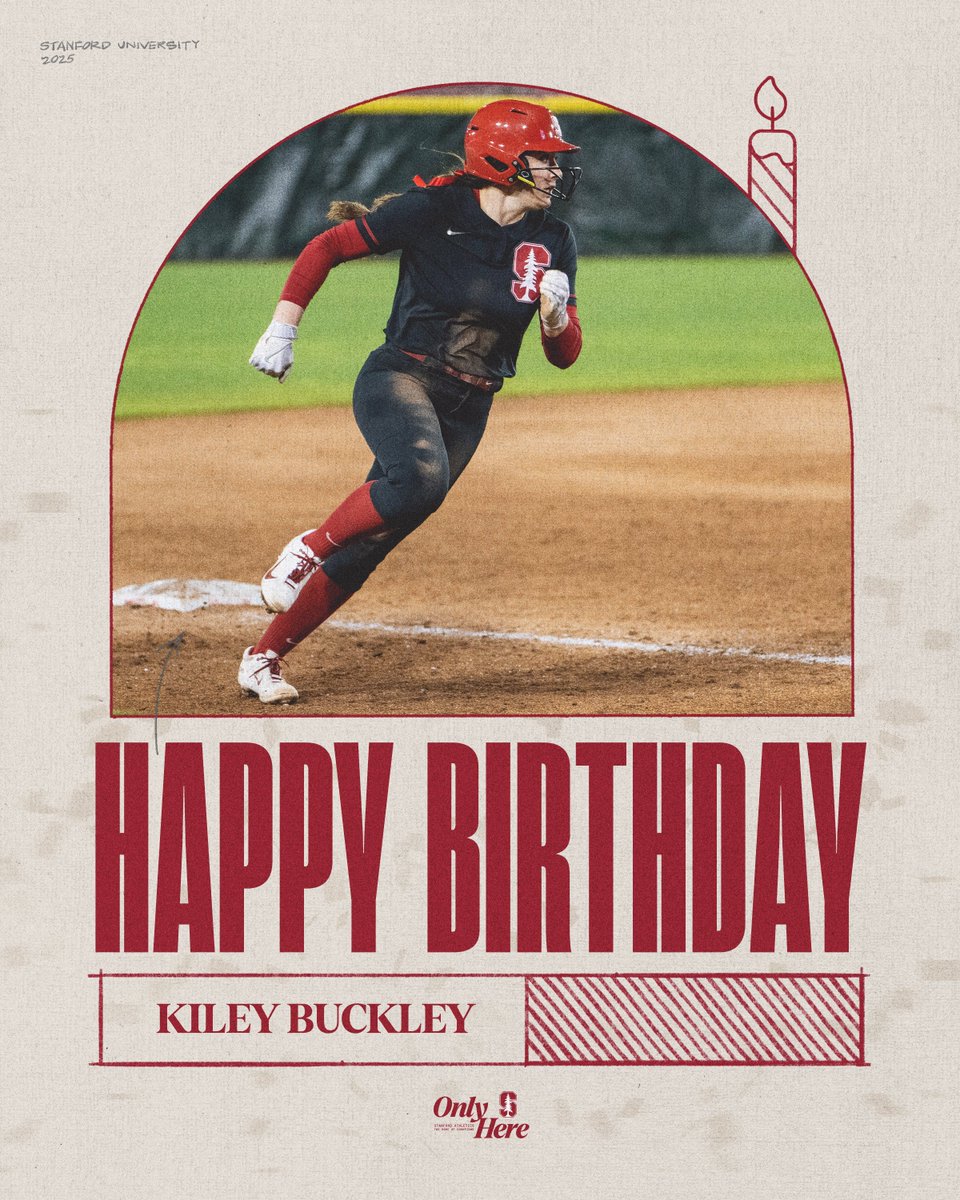 StanfordSball's tweet image. 🎂🎂 Everyone wish a very happy birthday to Kiley Buckley!
#GoStanford