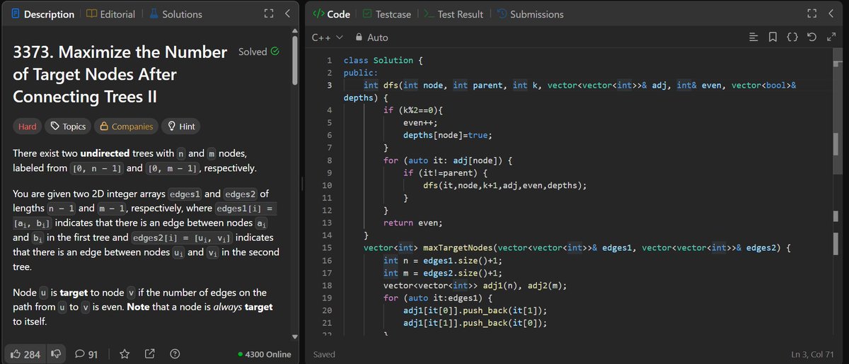epiphany1113520's tweet image. Day 103 of #200DaysofCode
- LeetCode POTD. The only difference was the concept of parity :)
Topological sort:
- eventual safe states
- Course Schedule
- Course Schedule 2
- Alien Dictionary
- In js, i revised callbacks,map, filter, reduce, arrow fns, objects, classes,constructors
