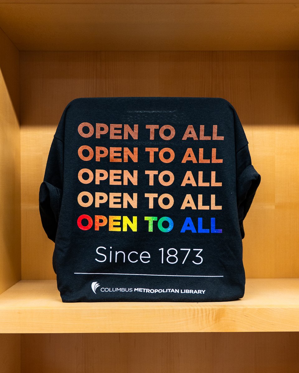 Open to All Since 1873. 

Now in stock at The Library Store ❤️